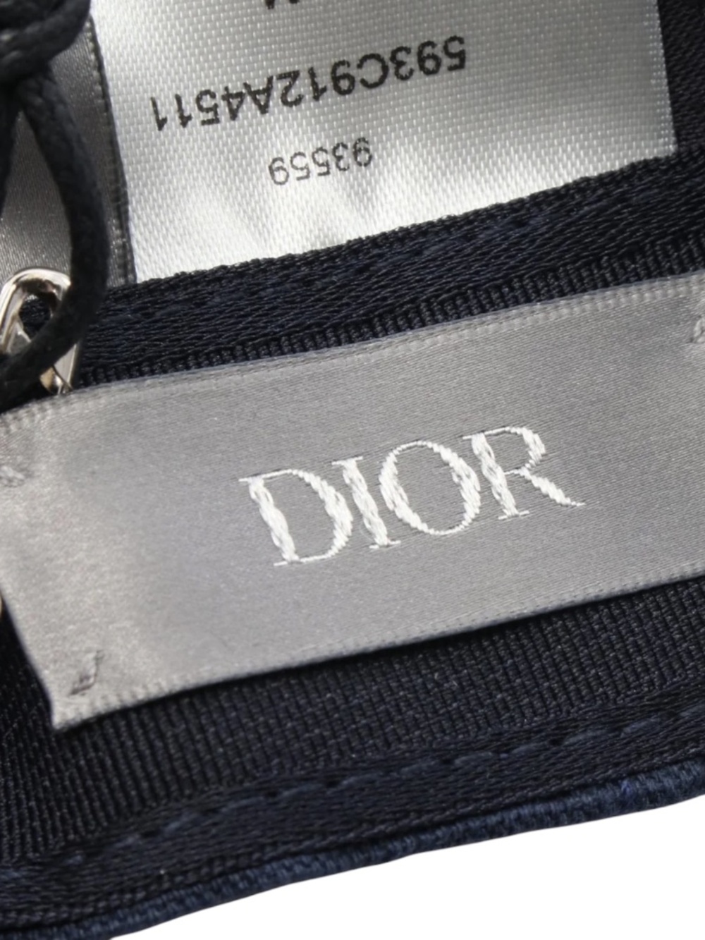 Dior Navy Logo Cap NWT - Picture 4 of 4